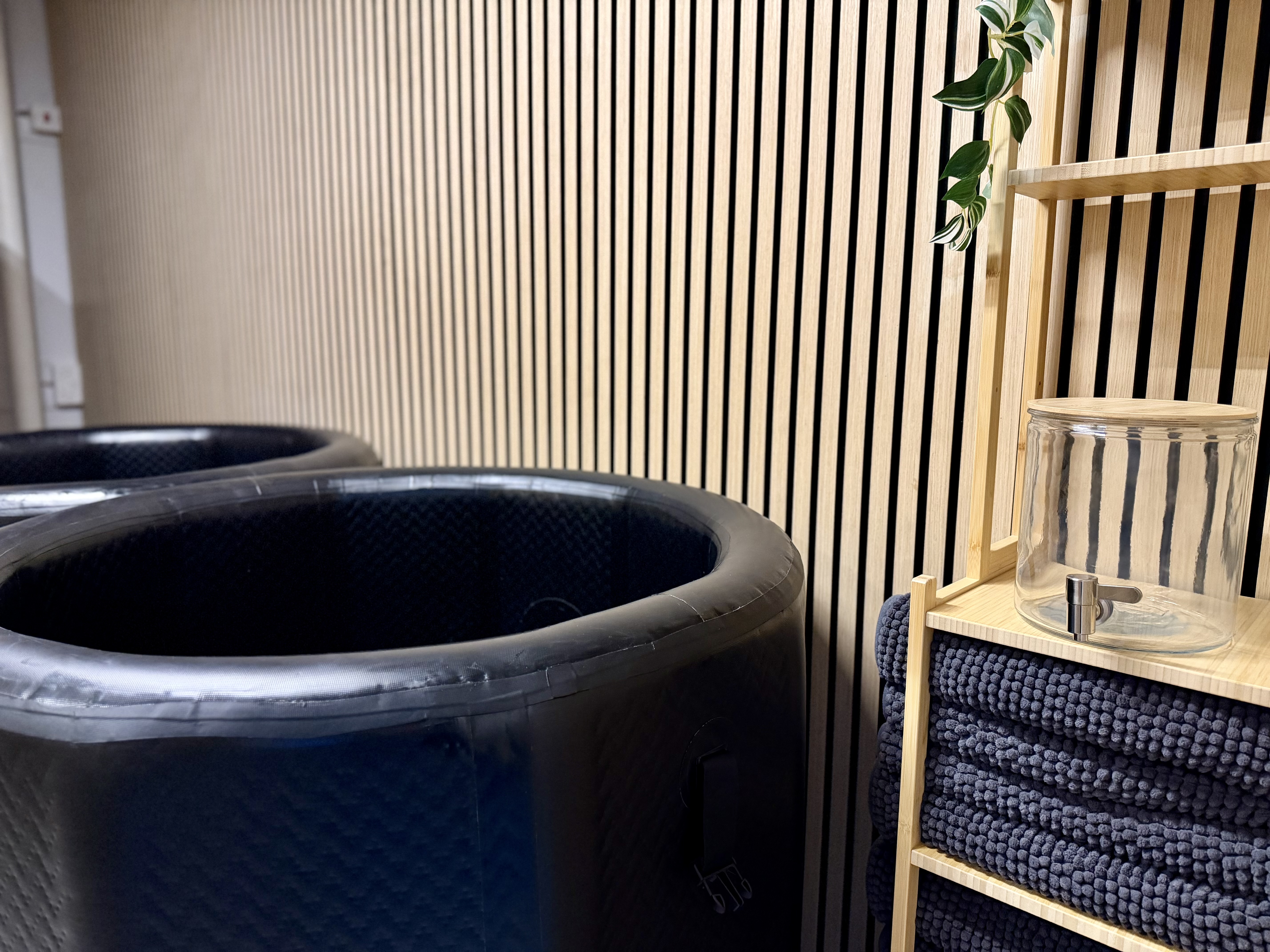 Cold plunge pool at Recovery Pod