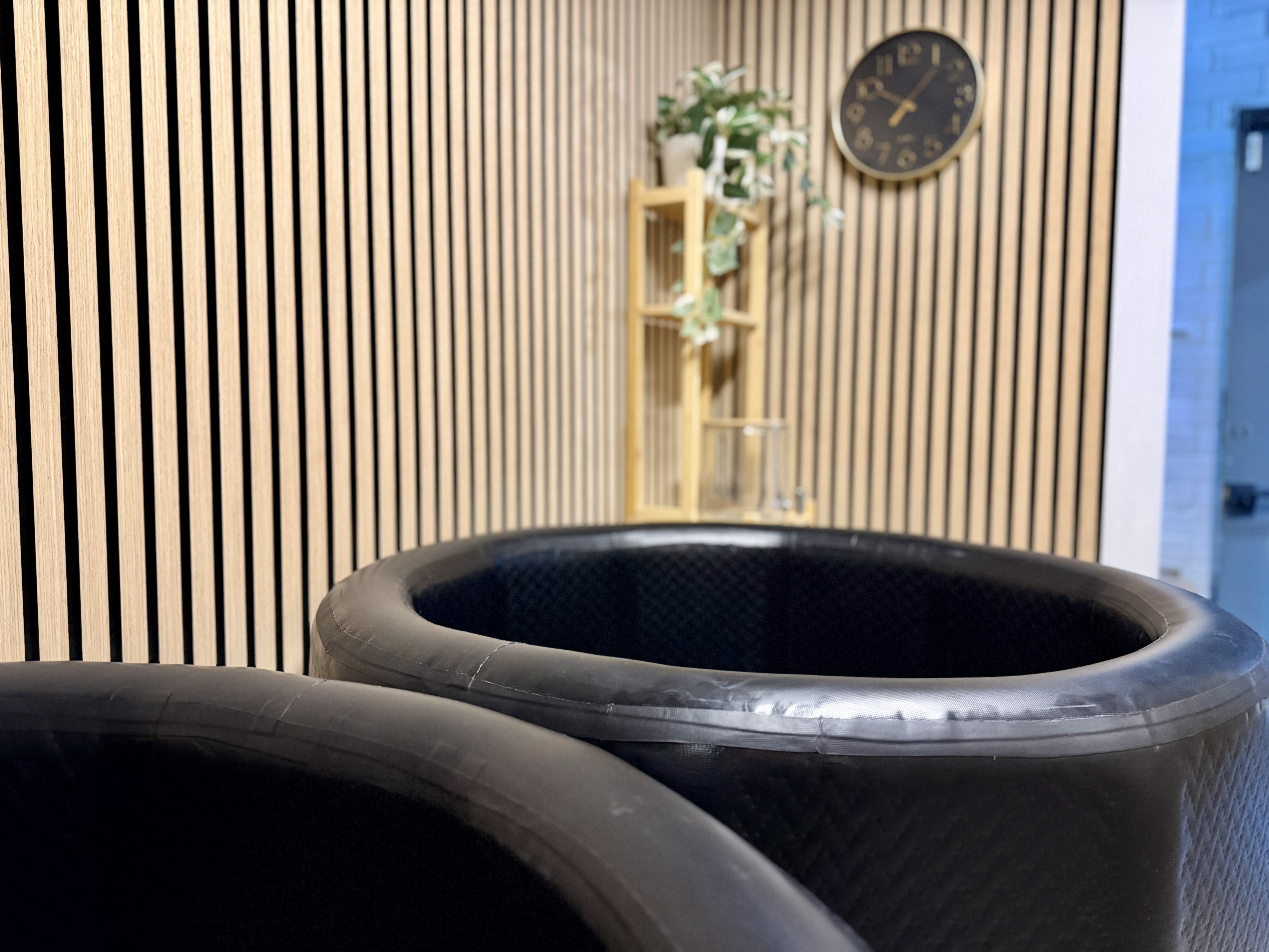 Cold plunge pools at Recovery Pod Bristol